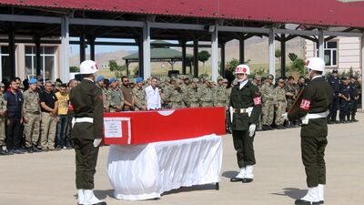 Nusaybin şehidi törenle uğurlandı
