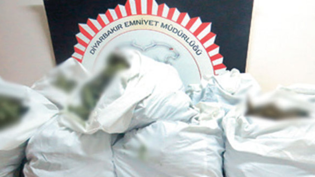 O ilde 1 ayda toplam 1.2 ton esrar ele geçirildi