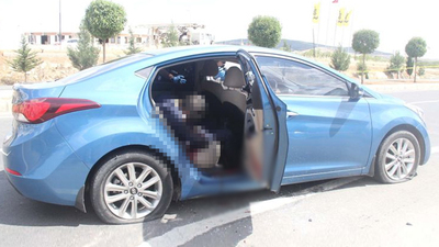 Polis durdurmaya çalıştı, araçtaki PKK'lılar ateş açtı