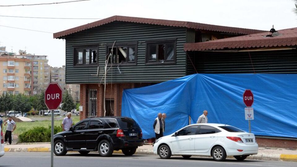 Diyarbakır'da 200 kilo patlayıcı kullanılmış