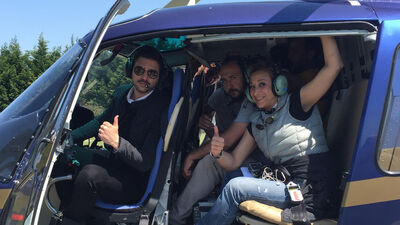 Dublörünün hayatını kurtardı!