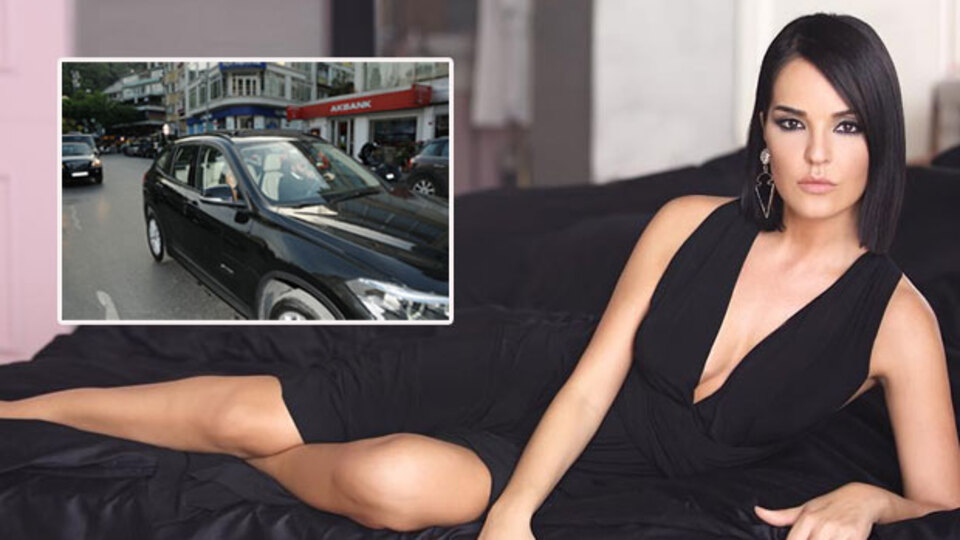 Sıkışık trafikte zor kaçtılar