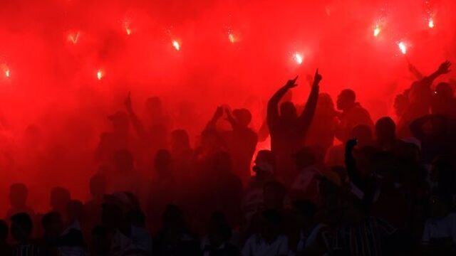 Brezilya'da tribün çöktü