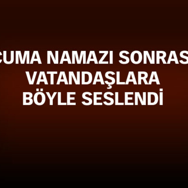 Başbakan Davutoğlu megafonla helallik istedi!