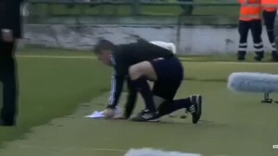 Sarhoş hakem skandalı!