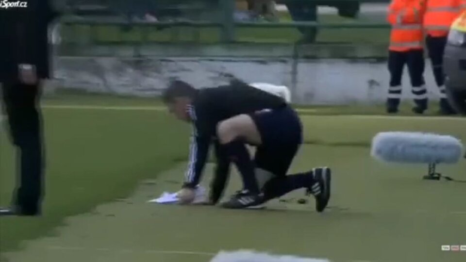 Sarhoş hakem skandalı!