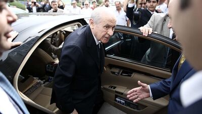 Devlet Bahçeli memleketinde