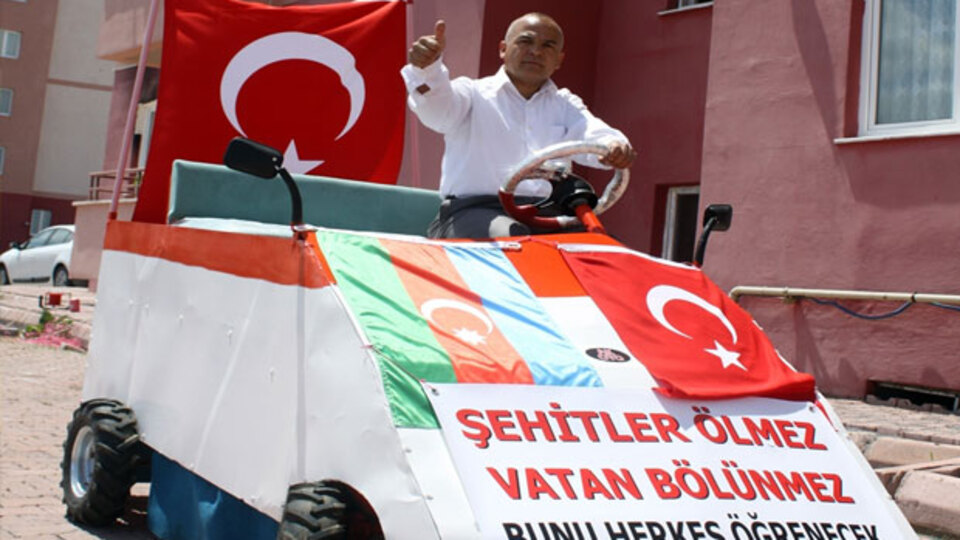 Kayserili mucitten hava ile çalışan otomobil!