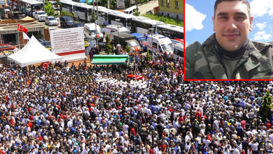 Dağlıca şehidini 5 bin kişi uğurladı