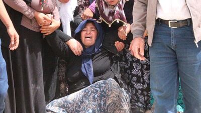 Nusaybin şehidi ağıtlarla uğurlandı