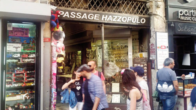 Tarihi pasajda onarım krizi