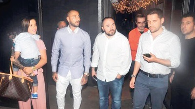 Beşiktaşlı yıldızların şampiyonluk yemeği!