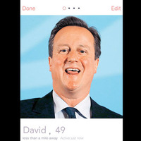 Cameron’dan Tinder açılımı