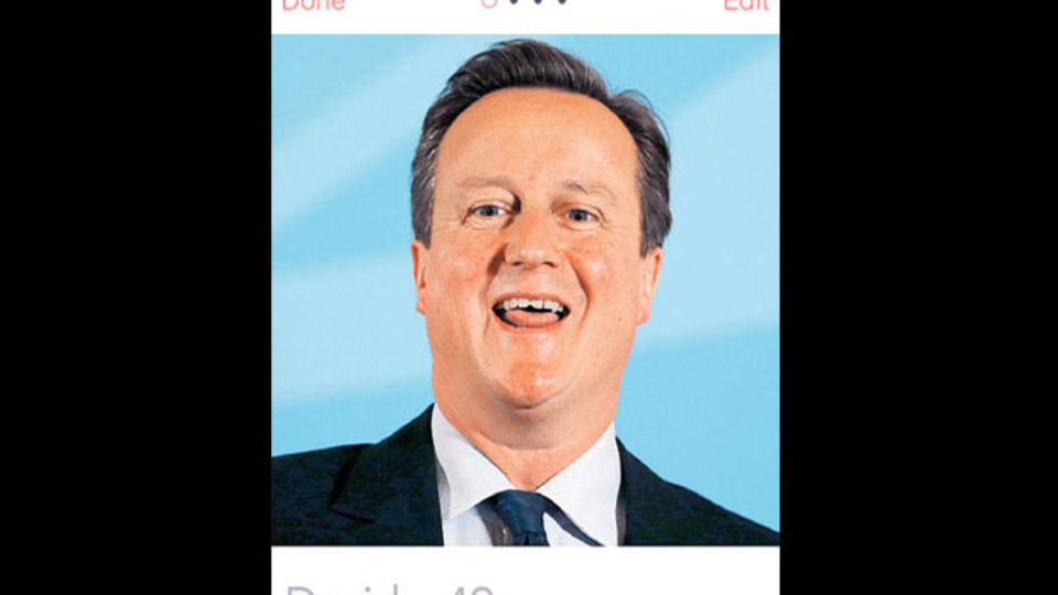 Cameron'dan Tinder açılımı