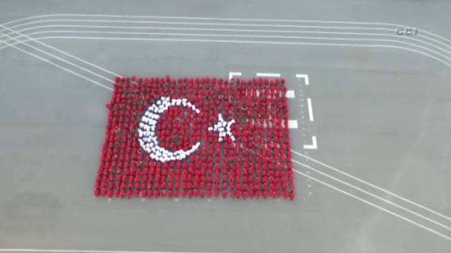 Askeri lise öğrencilerinin "bayrak" klibi duygulandırdı