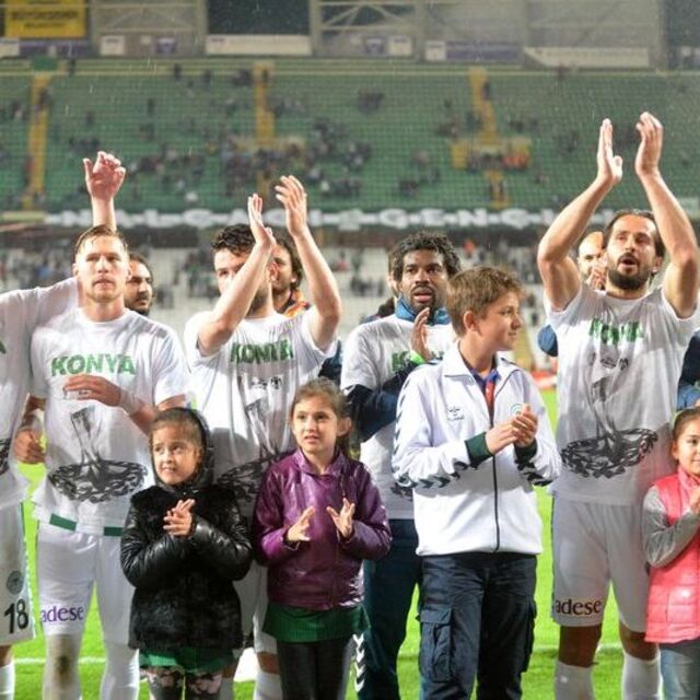 Konya'da UEFA coşkusu!