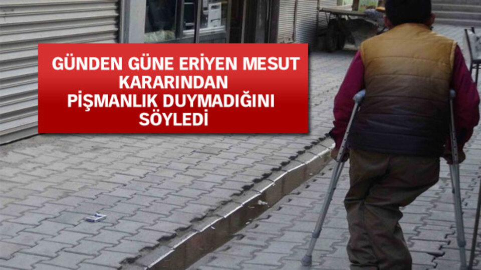 Mesut'un insanlık dersi duygulandırdı!