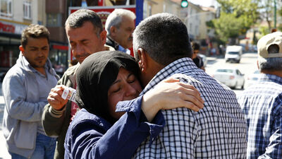 Şehit ateşi Ankara'ya düştü
