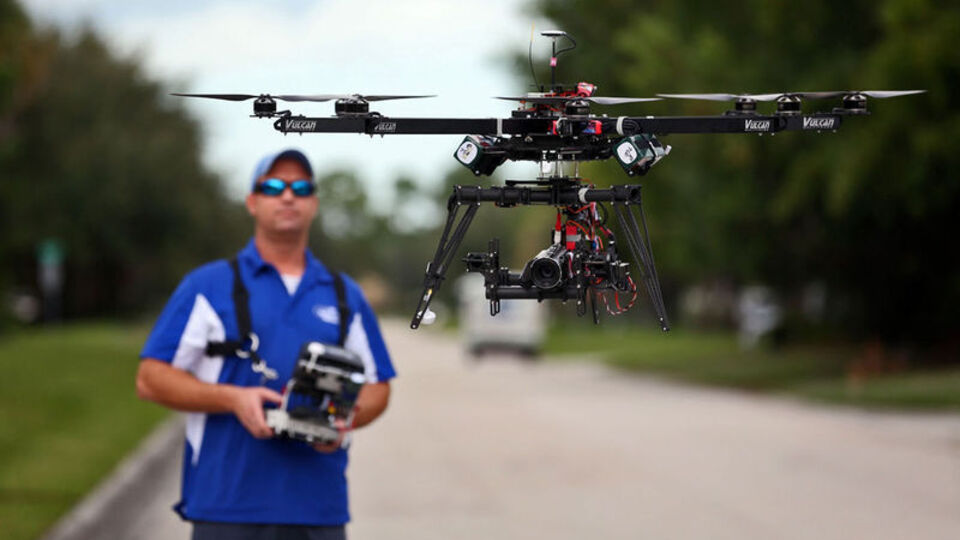 Stad üzerinde izinsiz drone uçurana bin lira para cezası