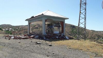 Bingöl'de elektrik trafolarına terör saldırısı