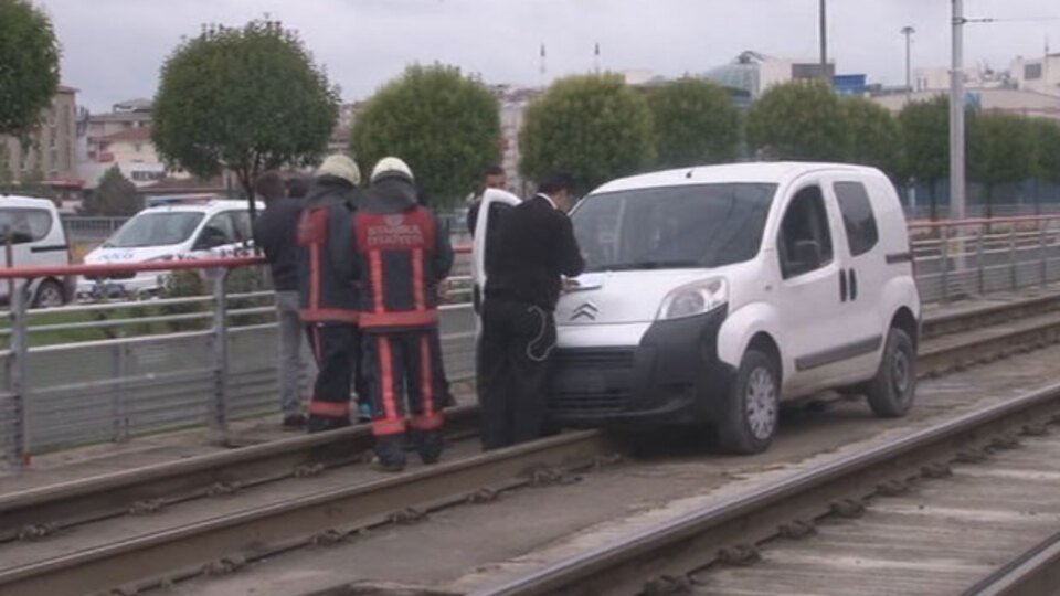 Tramvay hattında alarm!