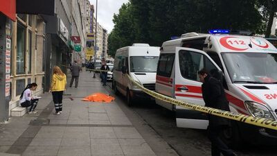 istanbul'un göbeğinde şüpheli ölüm!