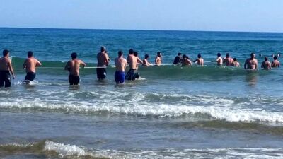 Alanya'da dikkat çeken görüntü!