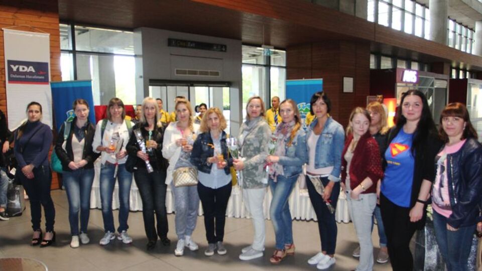 Öyle bir karşılandılar ki...