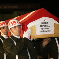 Şehit Alper Al memleketi Trabzon'a uğurlandı