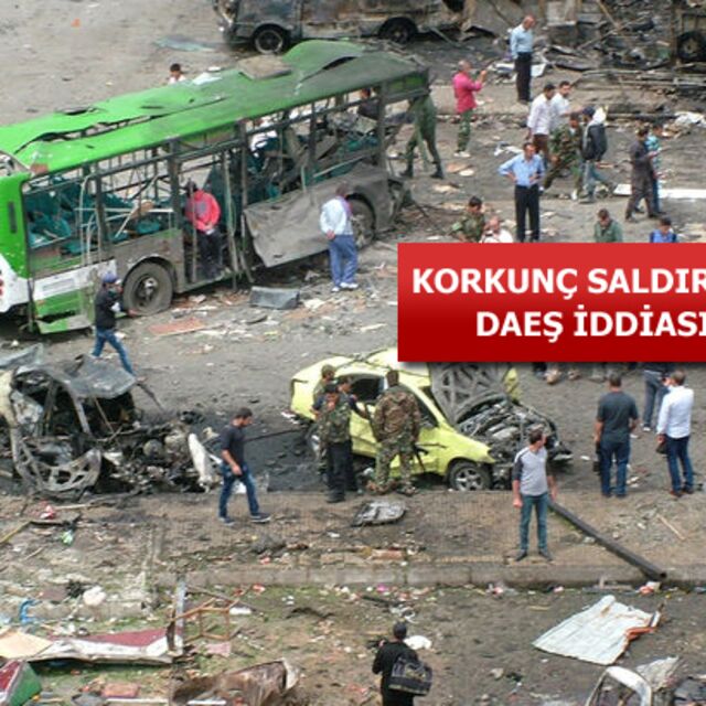 En az 100 ölü, onlarca yaralı var!