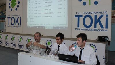 Van'da TOKİ sonuçları açıklandı