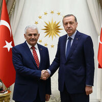 Beştepe'de sürpriz görüşme