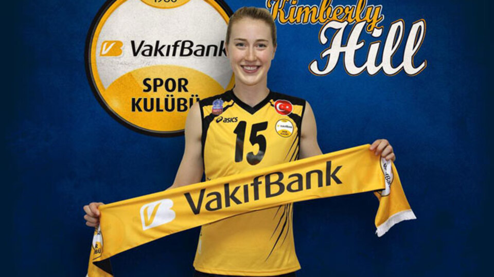 Vakıfbank, Kimberly ile sözleşme yeniledi