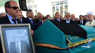 Ünlü işadamı son yolculuğuna uğurlandı