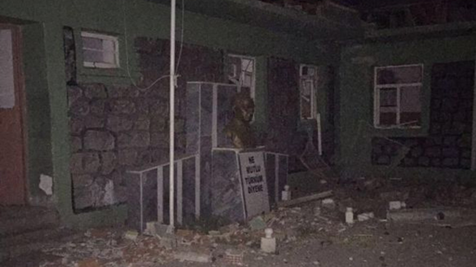 Mardin Midyat'ta hain saldırı!