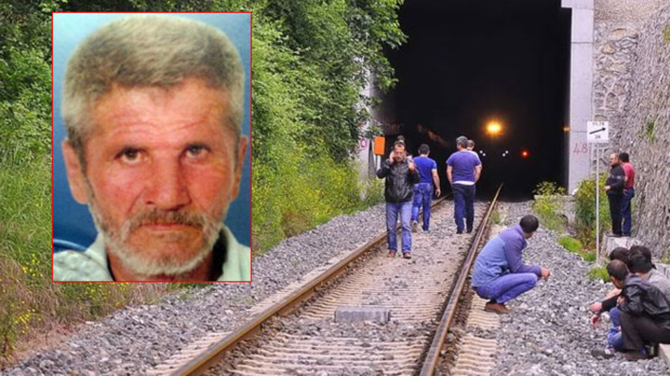 Akıl almaz ölüm! Cesedini ona çarpan tren getirdi