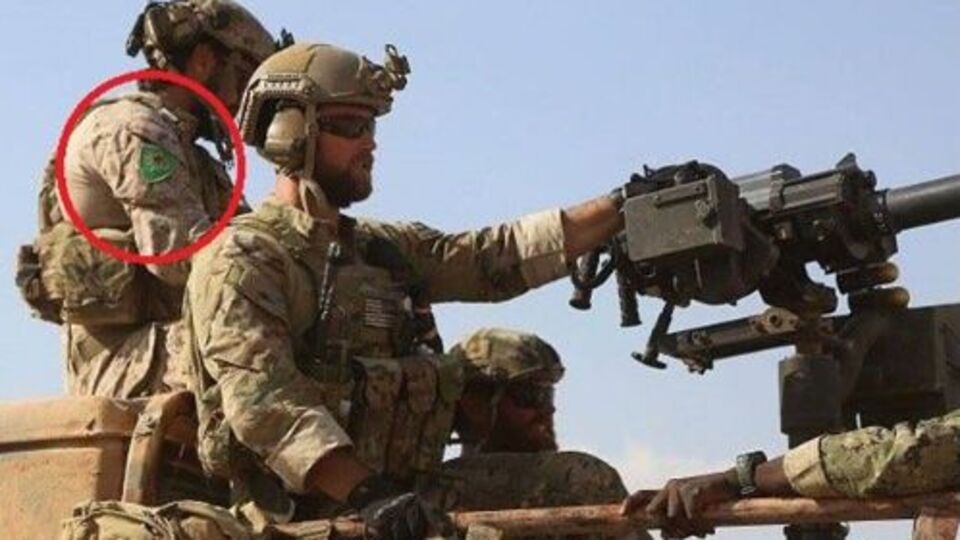 Pentagon'dan açıklama... ABD askeri YPG armasını bu yüzden takmış!