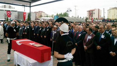 Şehit polis memuru Yıldız son yolculuğuna uğurlandı