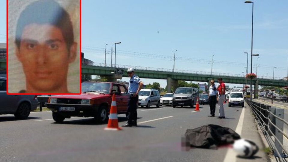 E-5 Merter'de feci ölüm!