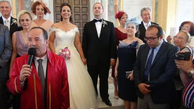 41 yıl sonra sinagogda ilk nikah yapıldı