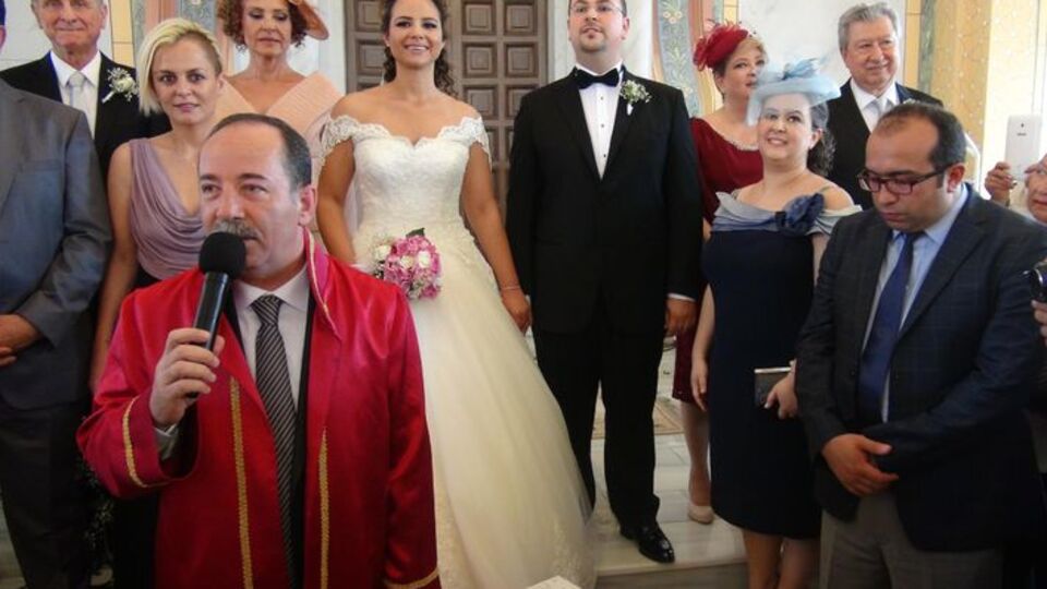 41 yıl sonra sinagogda ilk nikah yapıldı