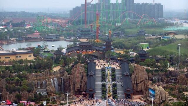 Disneyland'e rakip geldi! Çin'in en zengin işadamı yaptırdı!