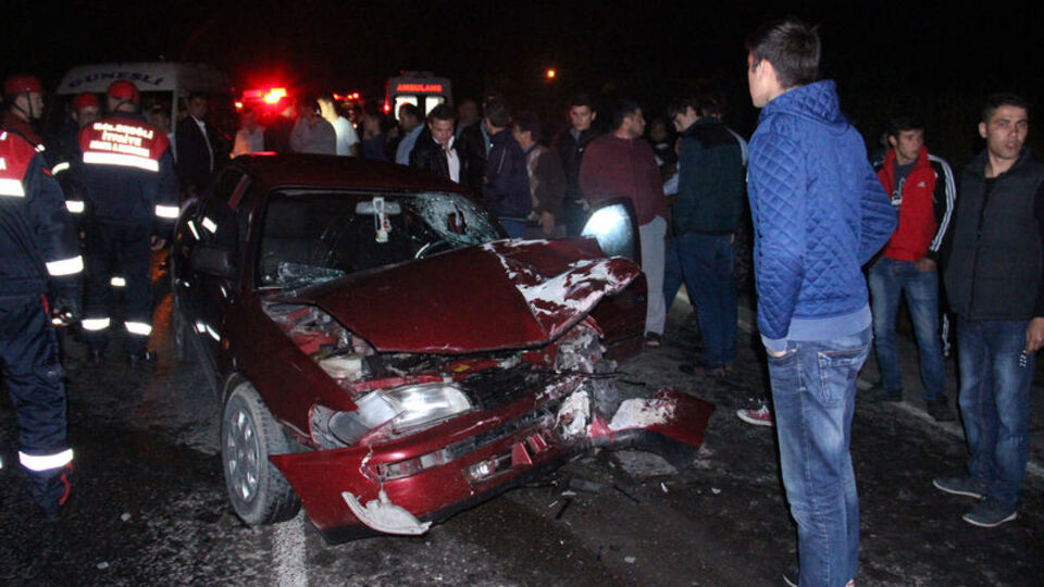 Ereğli'de feci kaza: 1 ölü, 14 yaralı!