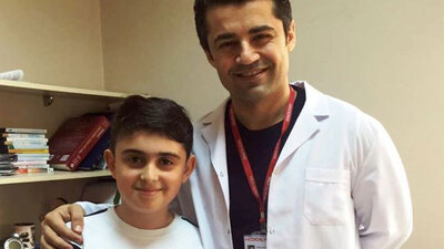 9 yaşındaki çocuğun böbreğinden 100 mm taş çıktı!