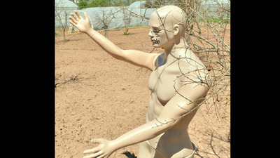 Yabani hayvanlara 'manken'li önlem