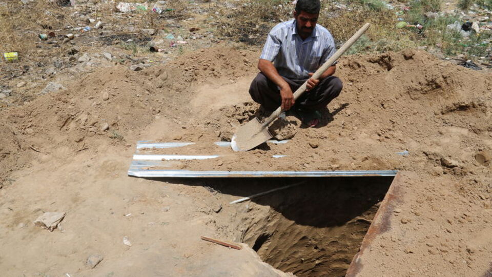 Kerkük'te Saddam dönemine ait toplu mezar bulundu!