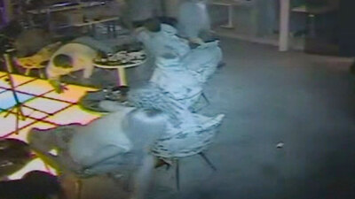 Gece kulübünde cinayet anı kamerada!