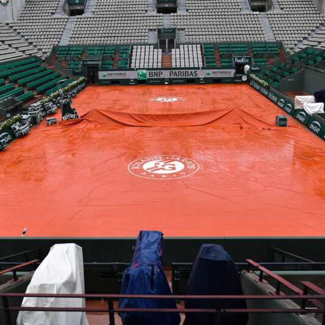 Roland Garros'da maçsız gün!