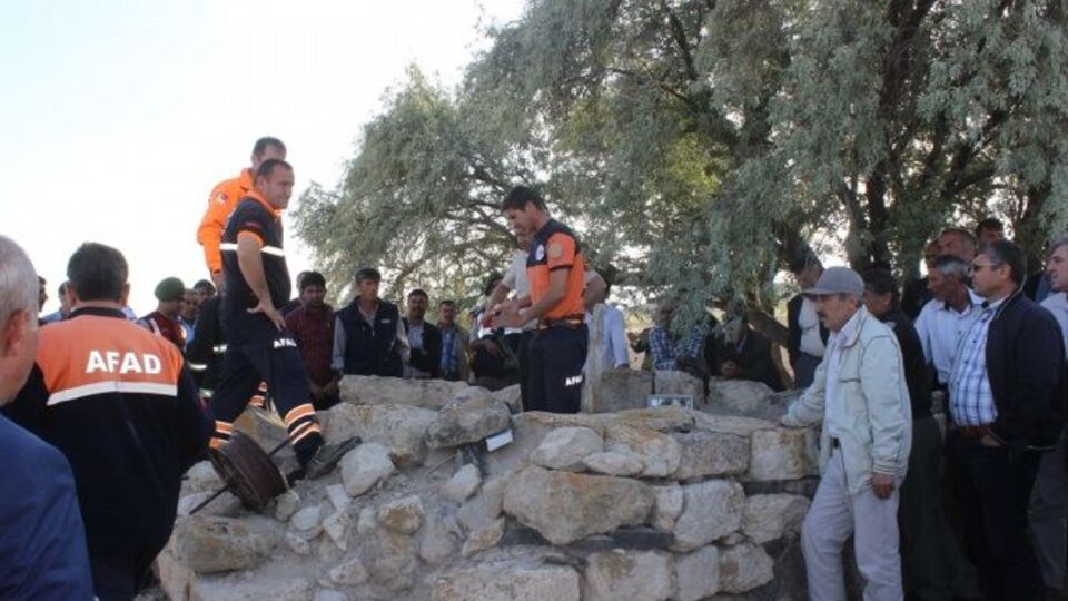 Cesedi su kuyusunda bulundu