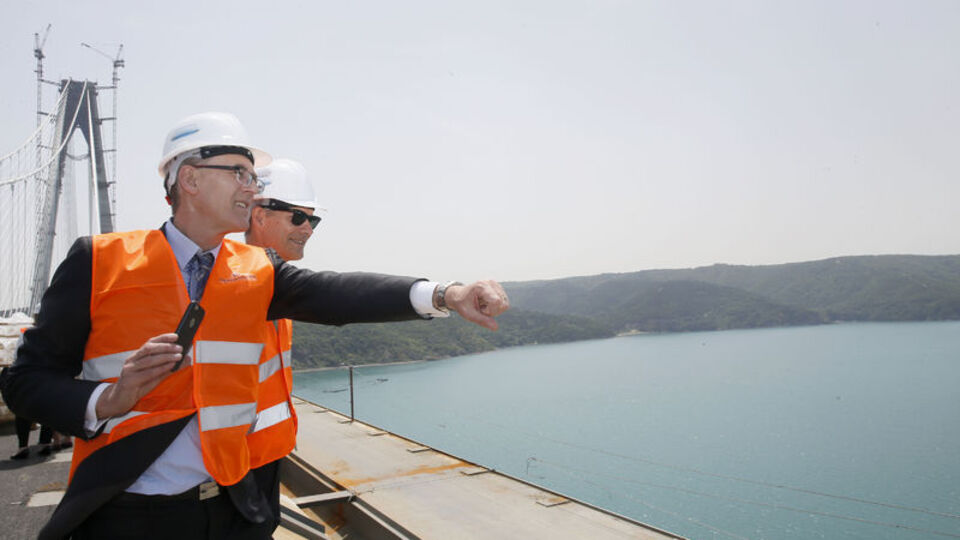 3. köprüde diplomasi turu! Büyükelçiler inceledi